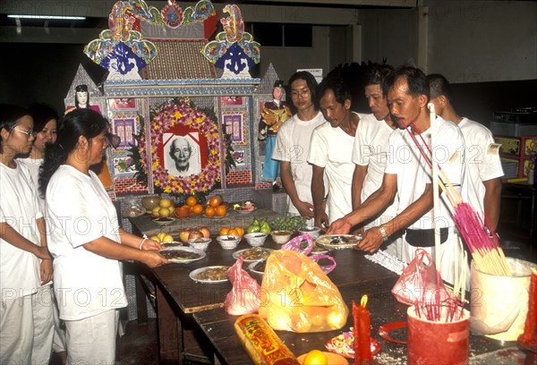 Chinese funeral obsequies in Malacca