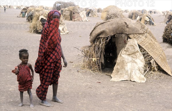 Somali refugee camp in southern Ethiopia