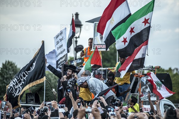 Manifestation pro palestine à Paris