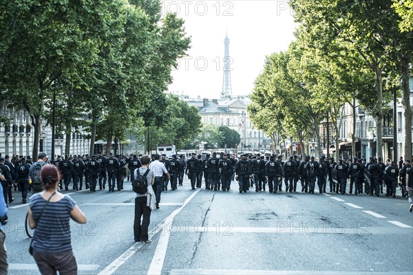 Manifestation pro palestine à Paris