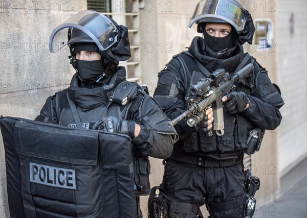 Policiers du RAID, 2016