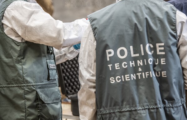 Intervention de la police technique et scientifique, 2019