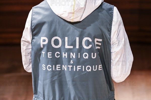 Intervention de la police technique et scientifique, 2020