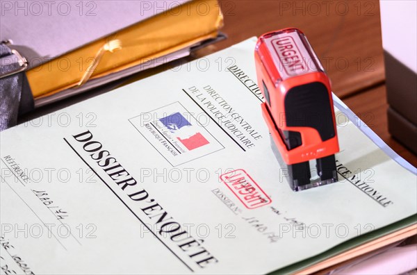 French National Police investigation file