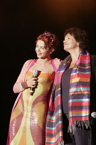 Victoria Abril et Maurane, 2006