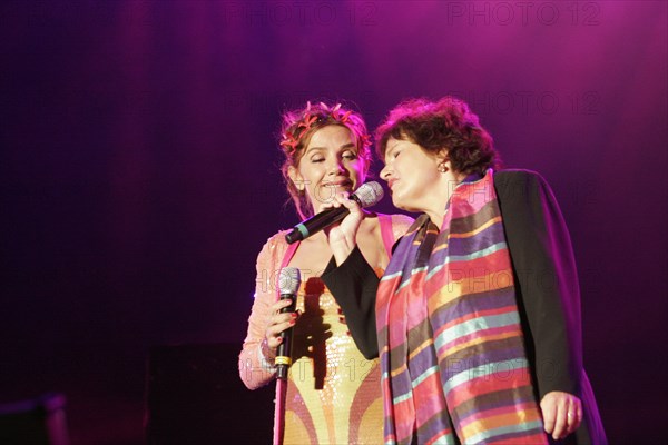 Victoria Abril and Maurane, 2006