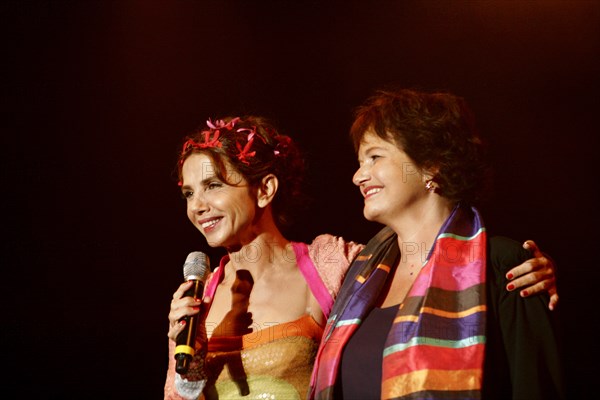 Victoria Abril et Maurane, 2006