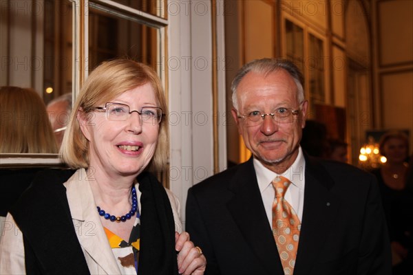 Christiane Ziegler et Christian Jacq, 2009