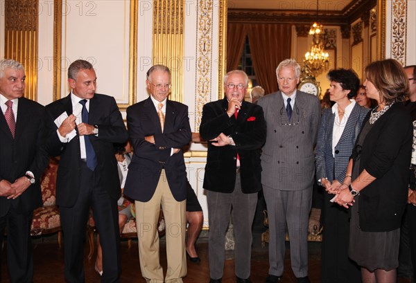 Réception à la résidence de l'Ambassadeur d'Egypte à Paris, 2009