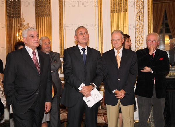 Réception à la résidence de l'Ambassadeur d'Egypte à Paris, 2009