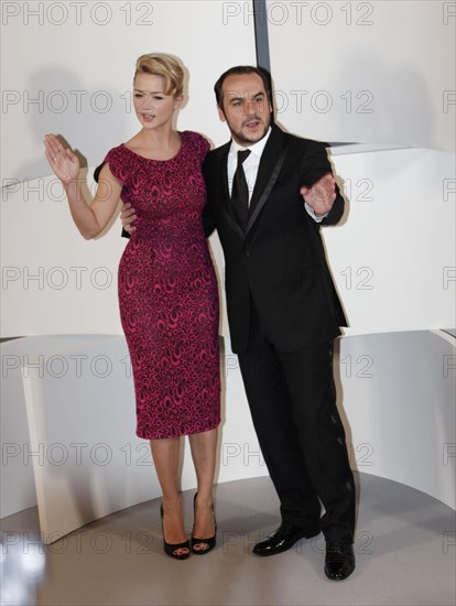 Virginie Efira and François-Xavier Demaison, 2010