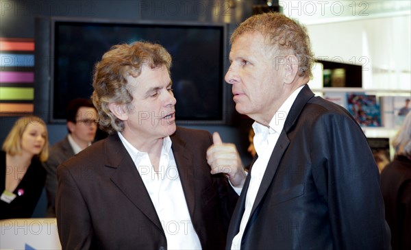 Claude Sérillon et Patrick Poivre d'Arvor, 2010