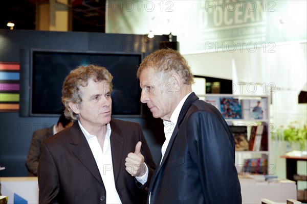 Claude Sérillon et Patrick Poivre d'Arvor, 2010