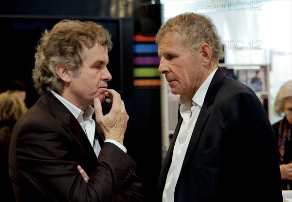 Claude Sérillon et Patrick Poivre d'Arvor, 2010