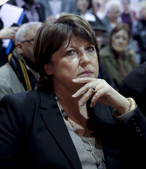 Martine Aubry, 2010