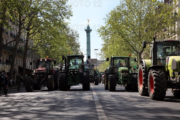 Manifestation d'agriculteurs, 2010