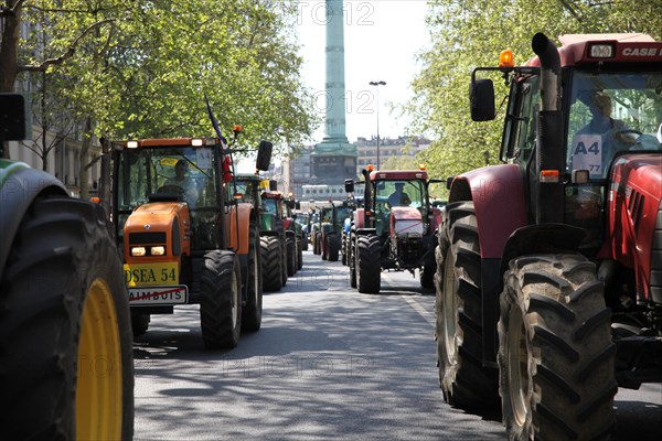 Manifestation d'agriculteurs, 2010