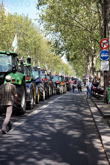 Manifestation d'agriculteurs, 2010