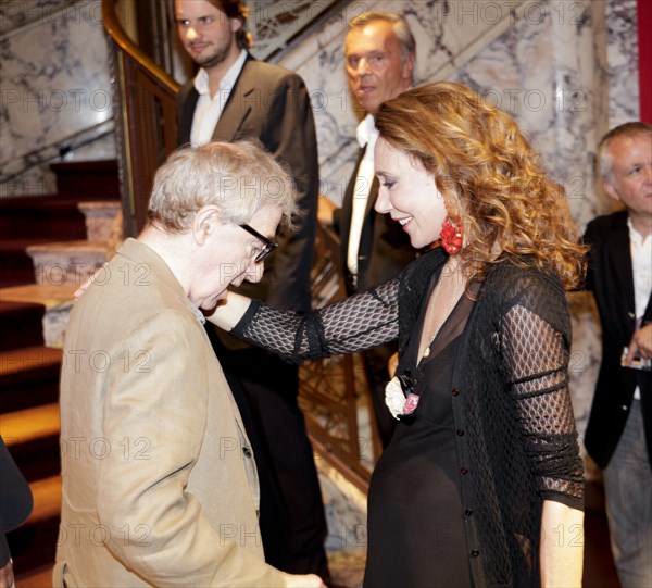 Woody Allen et Marisa Berenson, 2010