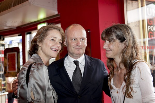 Charlotte Rampling et Christophe Girard, 2010