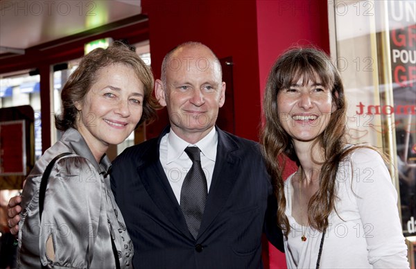 Charlotte Rampling et Christophe Girard, 2010