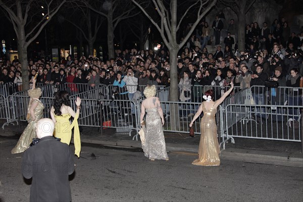 Women from the film 'Tournée', 2011