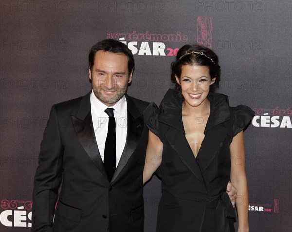 Mélanie Doutey and Gilles Lellouche, 2011