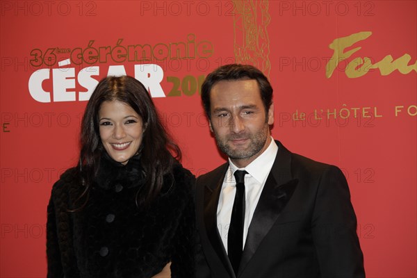 Mélanie Doutey and Gilles Lellouche, 2011