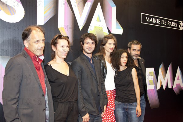 Maiwenn Le Besco et l'équipe du film Polisse, 2011