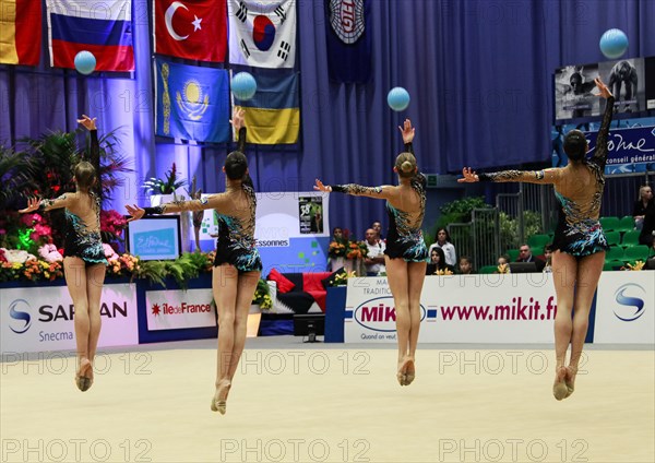 Tournoi international de gymnastique rythmique de Corbeil Essonnes 2012