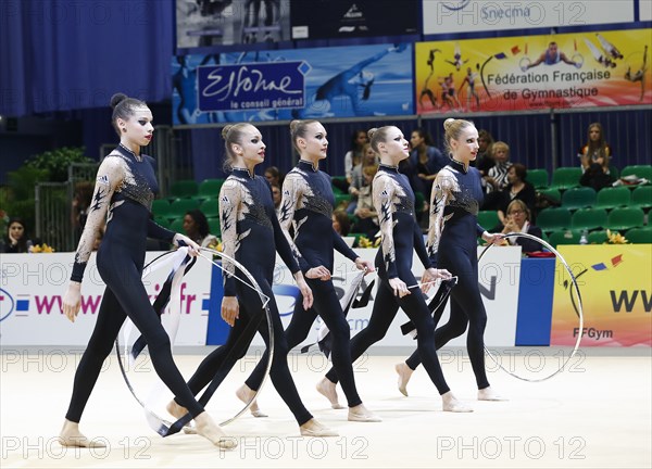 Tournoi international de gymnastique rythmique de Corbeil Essonnes 2012