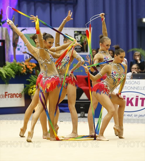 Tournoi international de gymnastique rythmique de Corbeil Essonnes 2012