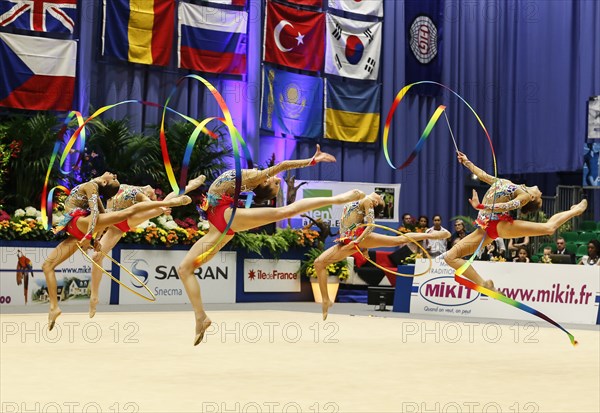 Tournoi international de gymnastique rythmique de Corbeil Essonnes 2012