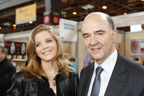 Pierre Moscovici et sa compagne, 2013