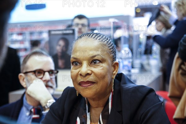 Christiane Taubira en dédicace, 2014