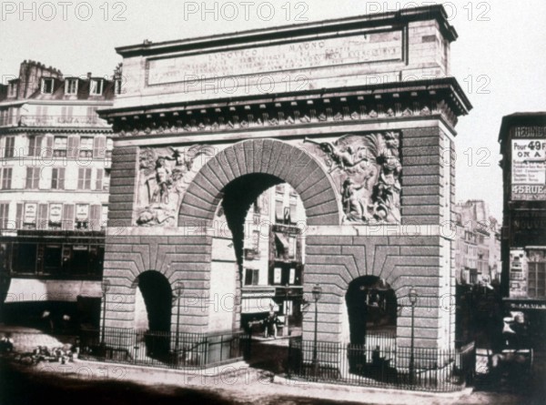 Baldus, Paris, St. Martin's Gate