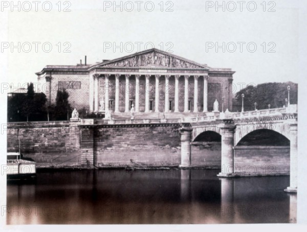 Baldus, Paris, Corps législatif ou Chambre des Députés (Assemblée Nationale)
