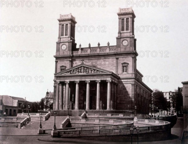 Baldus, Paris, église Saint-Vincent de Paul