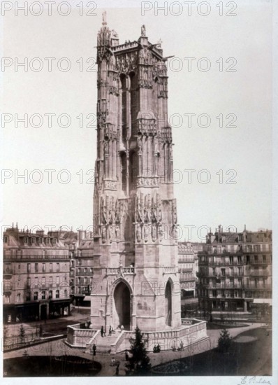 Baldus, Paris, Tour Saint Jacques
