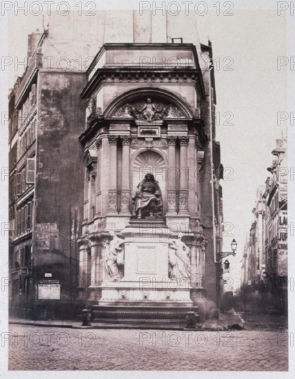 Baldus, Paris, Fontaine Molière, rue de Richelieu