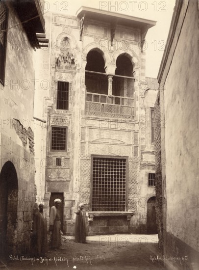 Fontaine de Zein el-Abédein, près de El-Azhar au Caire (Egypte)