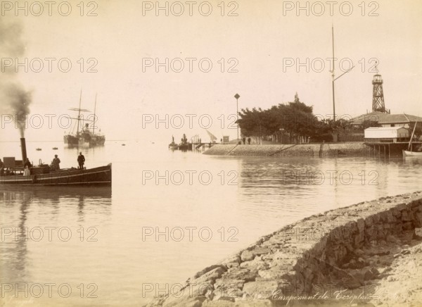 Tereplain camp, Suez canal (Egypt)