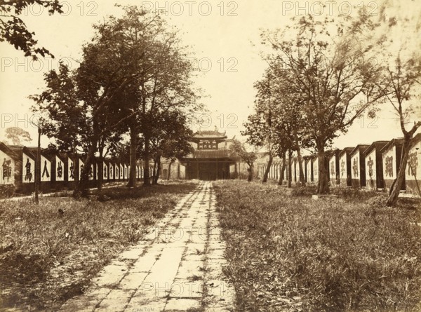 Stalles d'examen des Mille Sages à Canton (Chine)