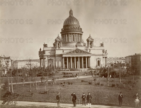 Russie, Cathédrale Saint-Isaac, à Saint-Pétersbourg