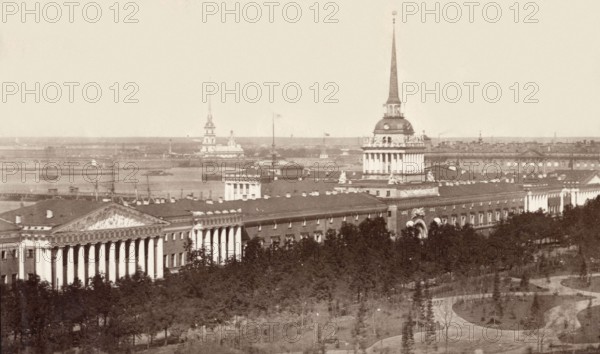 Russia, Admiralty Palace in St. Petersburg