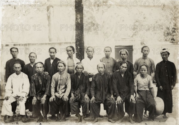 China, a group of Annamites