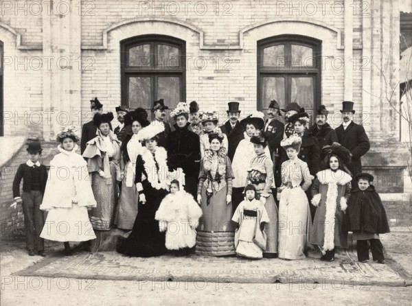 China, first reception of the diplomatic missions in Peking