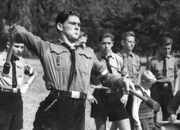 Hitler Youth boys in Quedlinburg (1943)