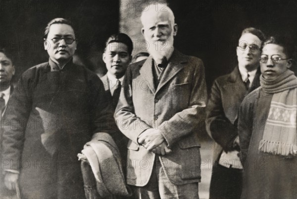 George Bernard Shaw and Hung Sung, 1933
