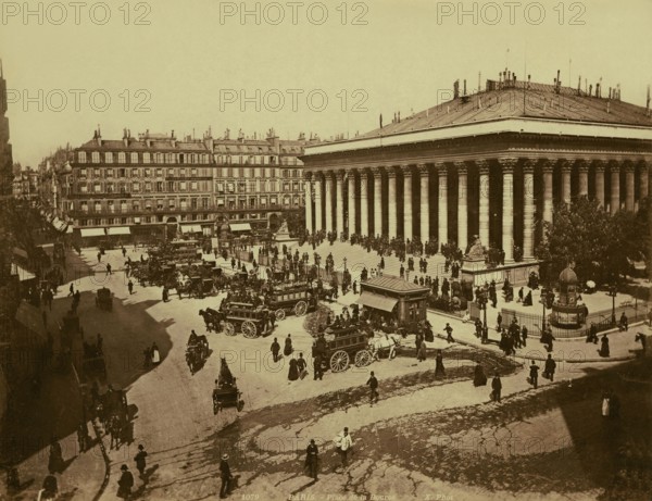 Paris. Place de la Bourse.